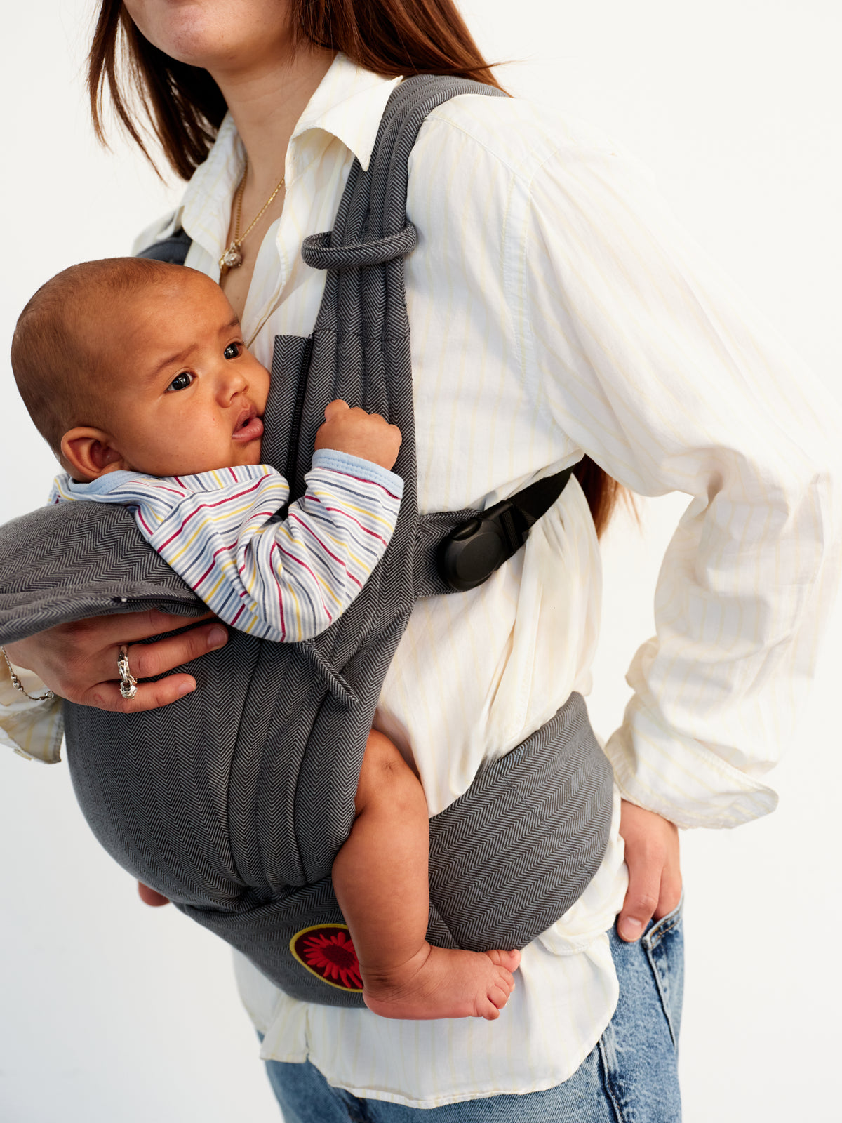 Moova Balance Carrier - Atlantic Herringbone