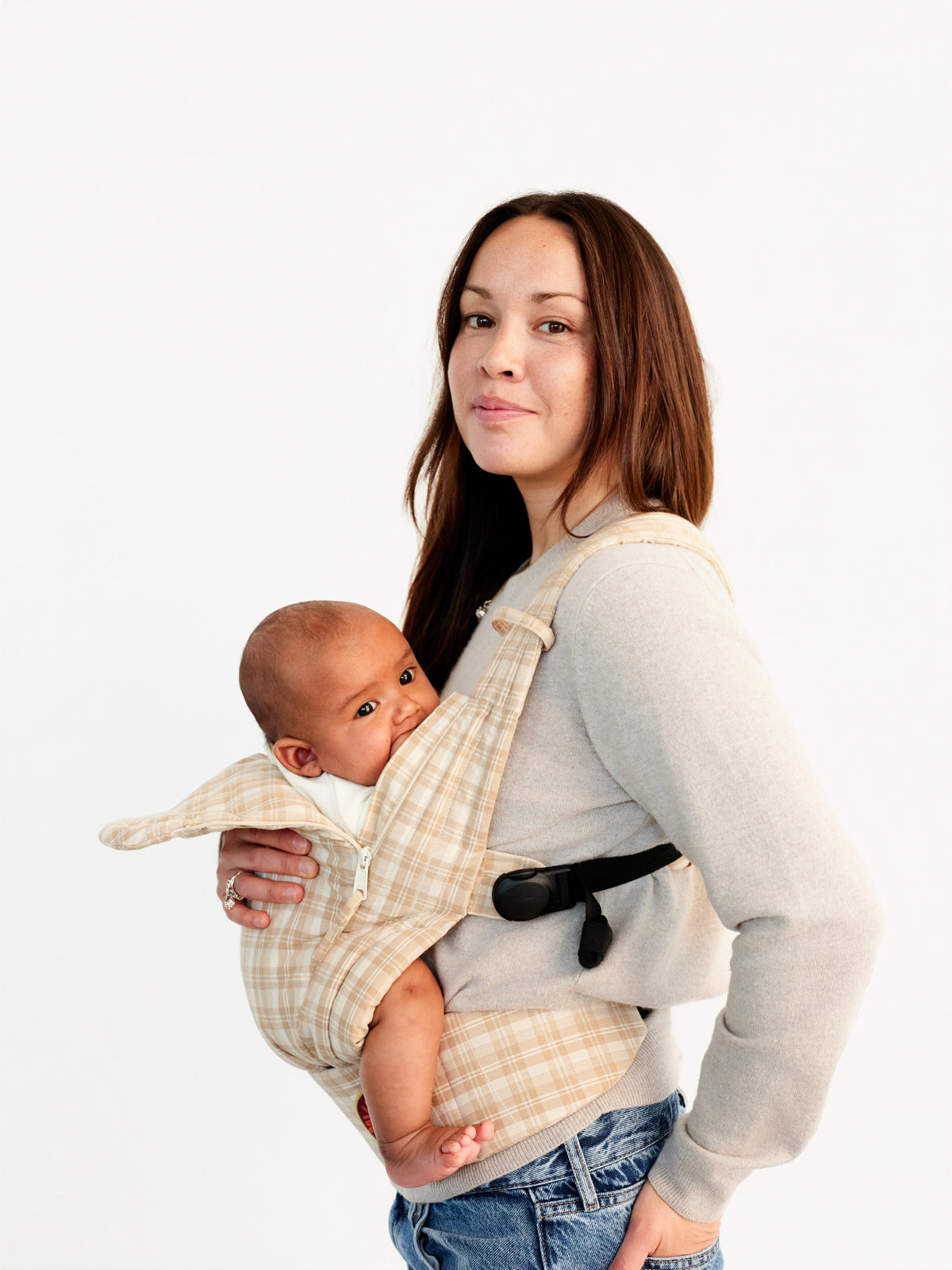 Moova Balance Carrier - Mocha Check